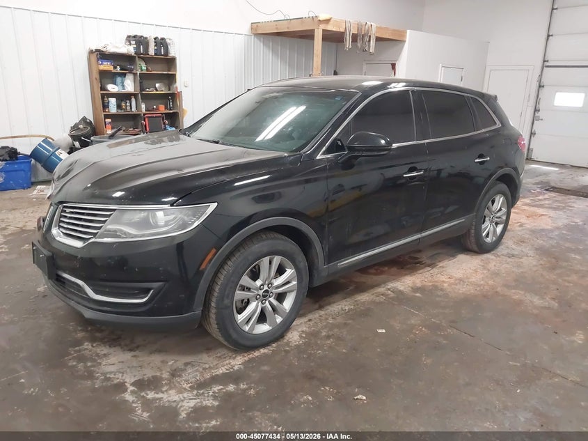 Vin: 2lmtj8jr1gbl42491, lot: 45574988, lincoln mkx premiere 20162