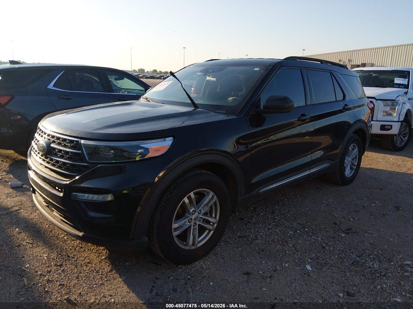 Vin: 1fmsk7dh3lga61541, lot: 45575029, ford explorer xlt 20202
