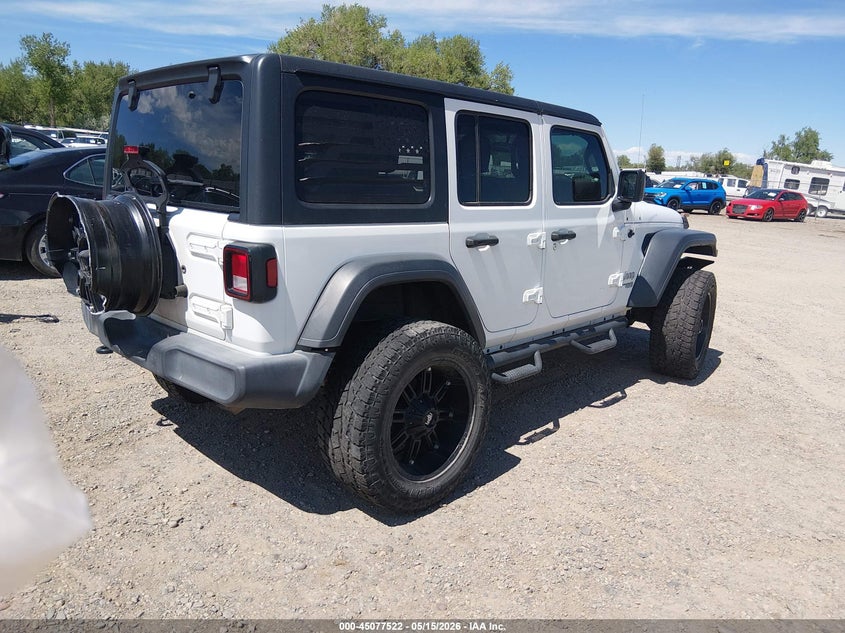 2018 JEEP WRANGLER UNLIMITED auction photo 4