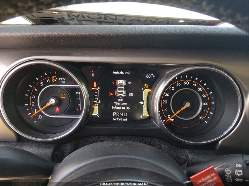 2018 JEEP WRANGLER UNLIMITED auction photo 7