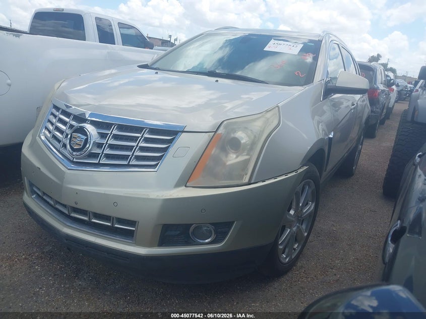Vin: 3gyfnde32ds642489, lot: 45575096, cadillac srx performance collection 20132