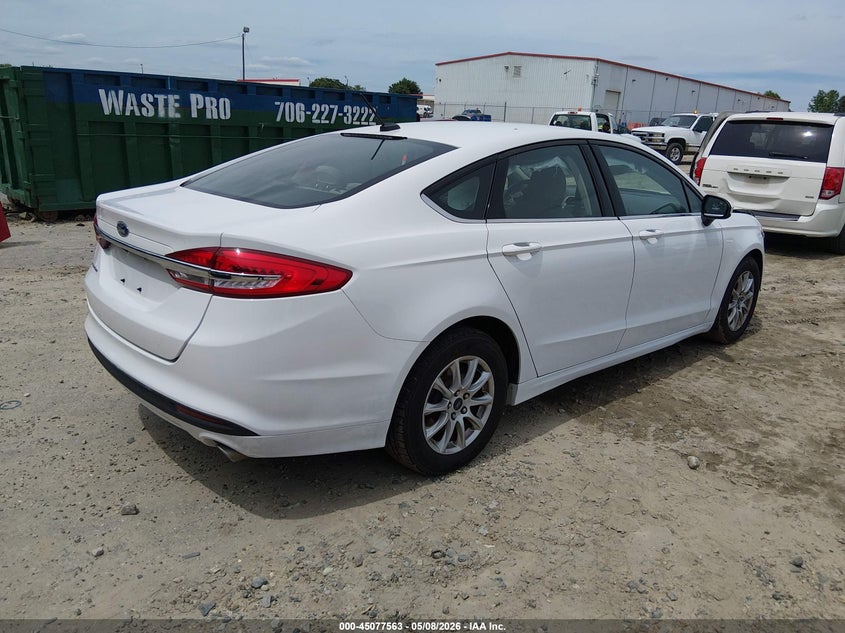 Vin: 3fa6p0g75jr170886, lot: 45575117, ford fusion s 20184