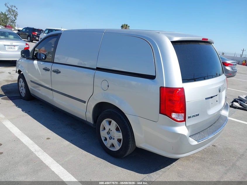 Vin: 2c4rdgag7cr343253, lot: 45575123, ram cargo c/v 20123
