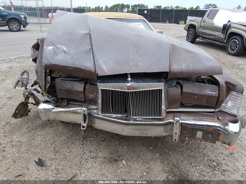 1974 Lincoln Continental VIN: 4Y89A871772 Lot: 45077666