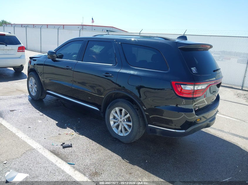 Vin: 1c4rdjag7pc581678, lot: 45575231, dodge durango sxt launch edition awd 20233