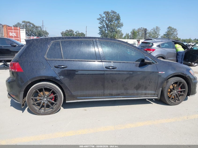 2015 Volkswagen Golf Gti 2.0T S 4-Door VIN: 3VW5T7AU9FM101791 Lot: 45077706