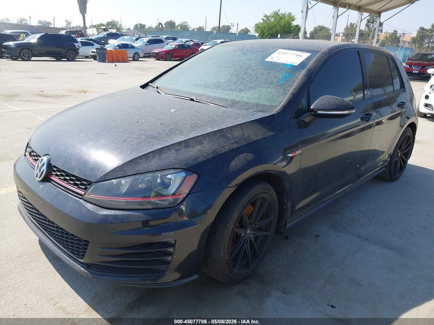 2015 Volkswagen Golf Gti 2.0t S 4-Door 3VW5T7AU9FM101791 photo 1