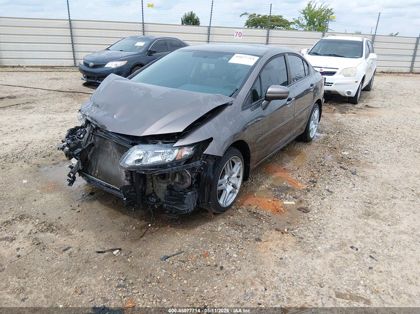 2014 Honda Civic Lx 19XFB2F54EE015635 photo 1