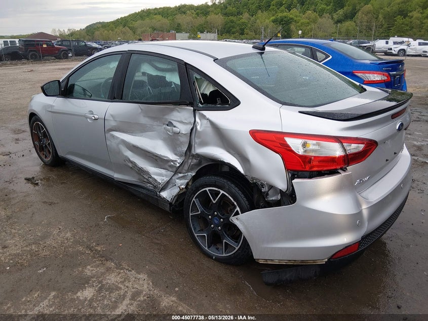 Vin: 1fadp3f29el216450, lot: 45575292, ford focus se 20143
