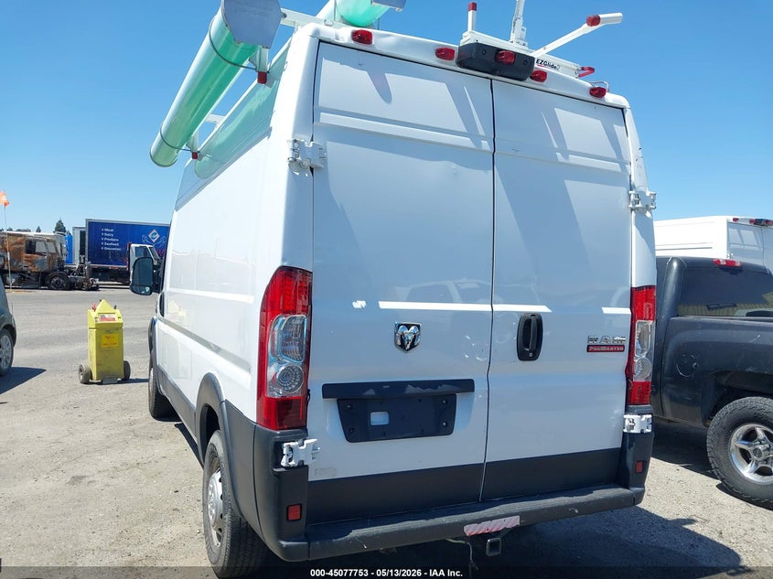 Vin: 3c6trvcg5ke522889, lot: 45575307, ram promaster 2500 high roof 136 wb 20193