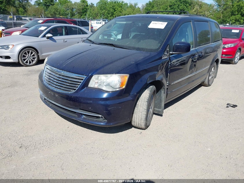Vin: 2c4rc1bg5cr216533, lot: 45575321, chrysler town & country touring 20122