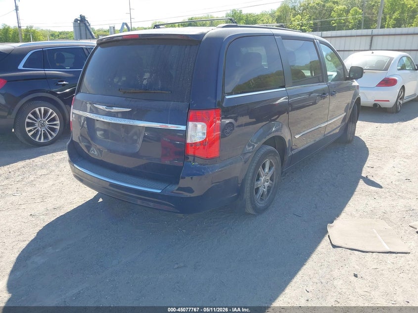 Vin: 2c4rc1bg5cr216533, lot: 45575321, chrysler town & country touring 20124