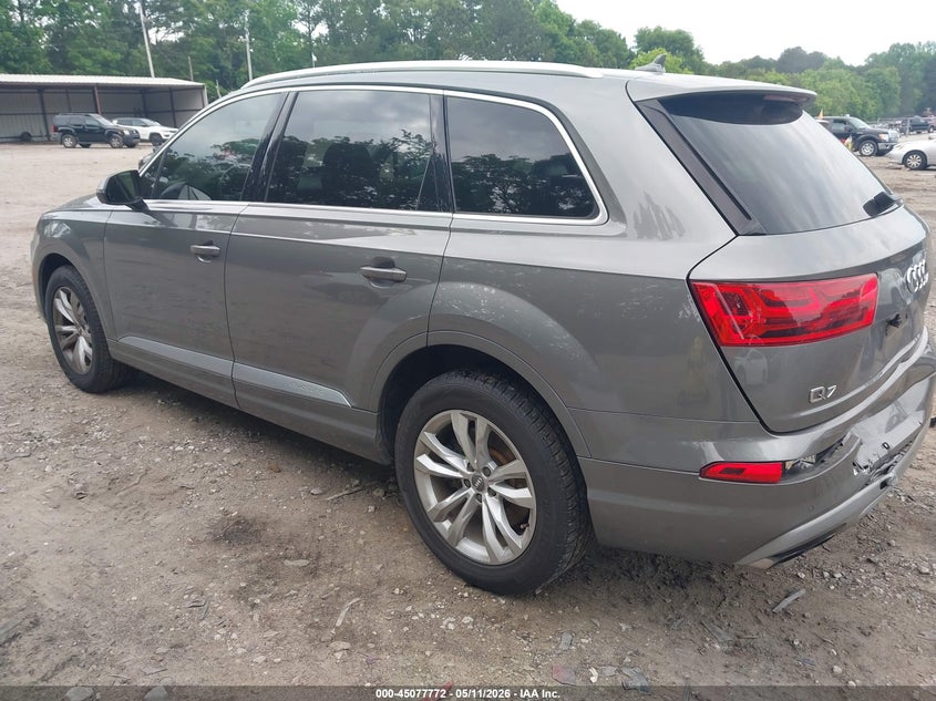 Vin: wa1laaf70hd046415, lot: 45575326, audi q7 3.0t premium 20173
