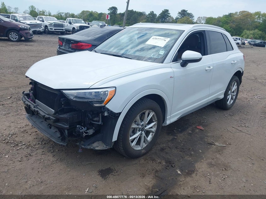 Vin: wa1decf33n1017098, lot: 45575330, audi q3 premium 45 tfsi s line quattro tiptronic 20222