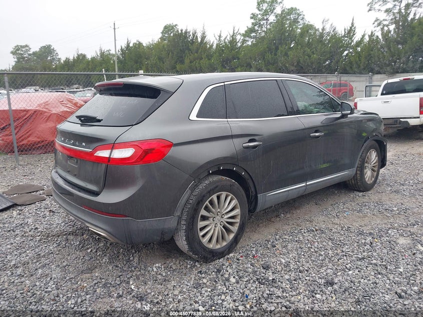 Vin: 2lmpj6krxjbl39844, lot: 45575393, lincoln mkx select 20184