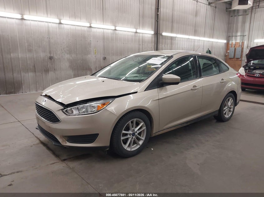 Vin: 1fadp3f26jl328441, lot: 45575435, ford focus se 20182