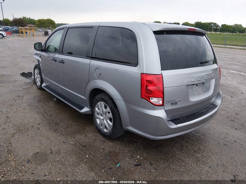 Vin: 2c4rdgbg7lr197340, lot: 45575459, dodge grand caravan se 20203
