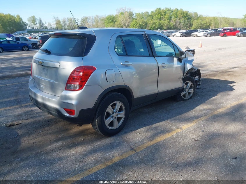 Vin: kl7cjnsb6hb240754, lot: 45575487, chevrolet trax ls 20174