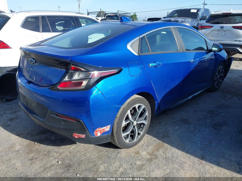 Vin: 1g1rc6s53ju129640, lot: 45575496, chevrolet volt lt 20184