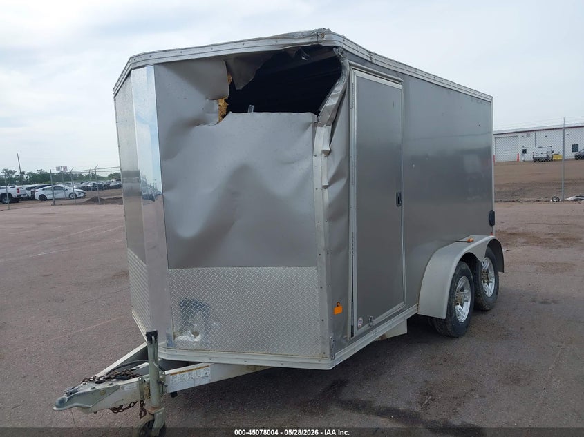 2005 STEALTH 12 FT ENCLOSED TRAIL auction photo 2