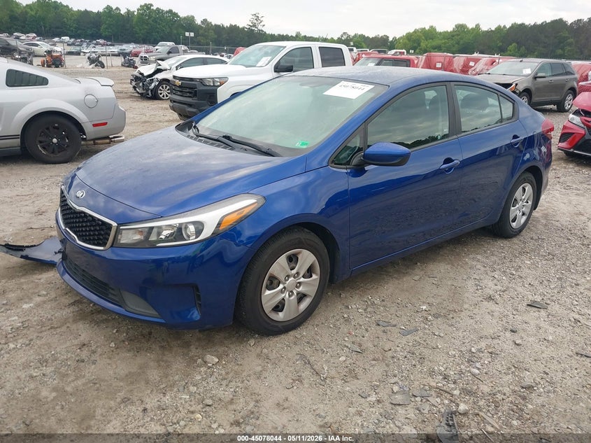 Vin: 3kpfk4a71je193551, lot: 45575598, kia forte lx 20182