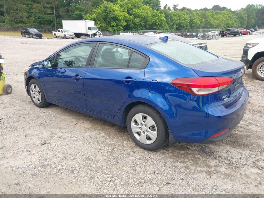 Vin: 3kpfk4a71je193551, lot: 45575598, kia forte lx 20183