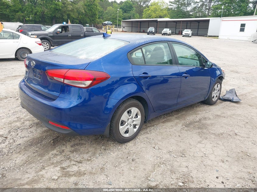 Vin: 3kpfk4a71je193551, lot: 45575598, kia forte lx 20184