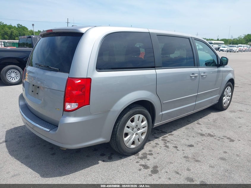 Vin: 2c4rdgbg0hr736579, lot: 45575612, dodge grand caravan se 20174