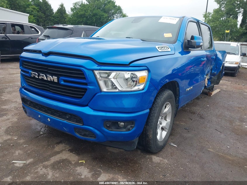Vin: 1c6rreft3mn646922, lot: 45575615, ram 1500 lone star  4x2 5'7 box 20212
