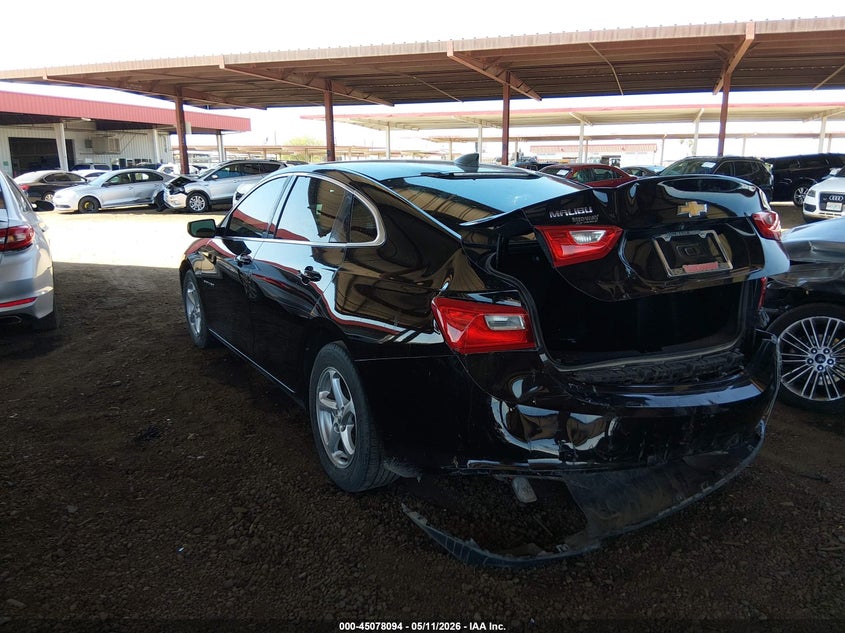 VIN 1G1ZB5ST0JF259939 2018 CHEVROLET MALIBU 1LS