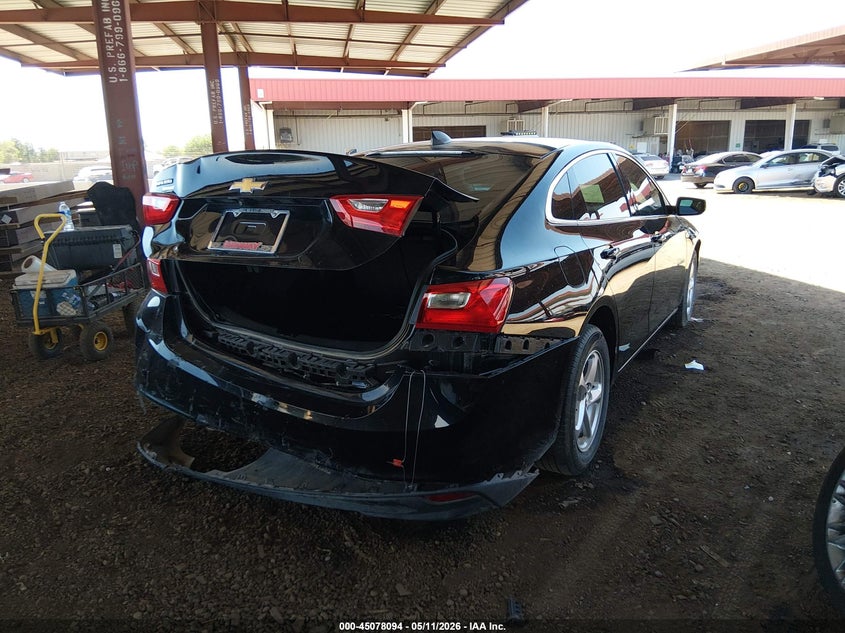 VIN 1G1ZB5ST0JF259939 2018 CHEVROLET MALIBU 1LS