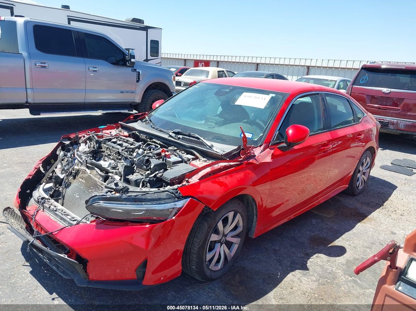 2026 Honda Civic Lx 2HGFE2F29TH511014 photo 1