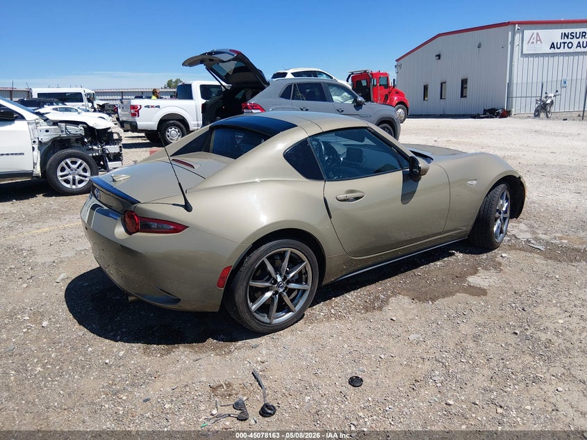 Vin: jm1ndam76p0550661, lot: 45575717, mazda mx-5 miata rf grand touring 20234