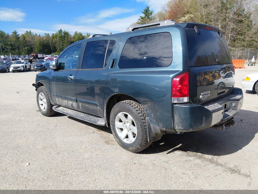 NISSAN PATHFINDER ARMADA 2004 VIN 5N1AA08B54N736850
