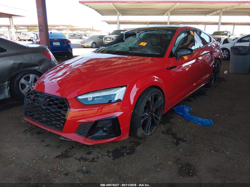 Vin: wauc4cf51pa006557, lot: 45575781, audi s5 sportback premium plus tfsi quattro tiptronic 20232