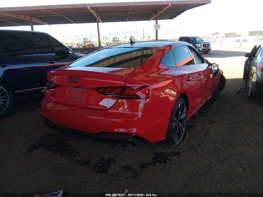 Vin: wauc4cf51pa006557, lot: 45575781, audi s5 sportback premium plus tfsi quattro tiptronic 20234
