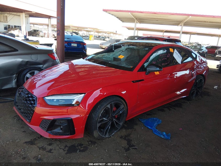 2023 Audi S5 Sportback Premium Plus Tfsi Quattro Tiptronic VIN: WAUC4CF51PA006557 Lot: 45078227