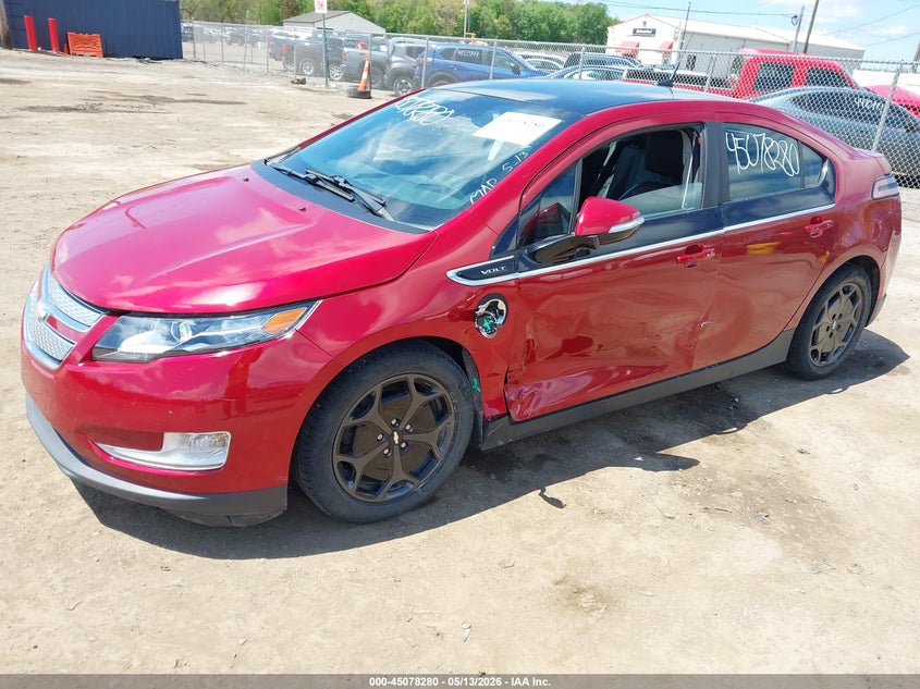 Vin: 1g1ra6e48cu108259, lot: 45575834, chevrolet volt 20122