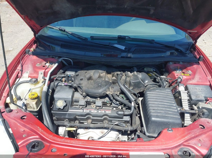 2002 Chrysler Sebring VIN: IC3EL75RI2N323822 Lot: 45078363