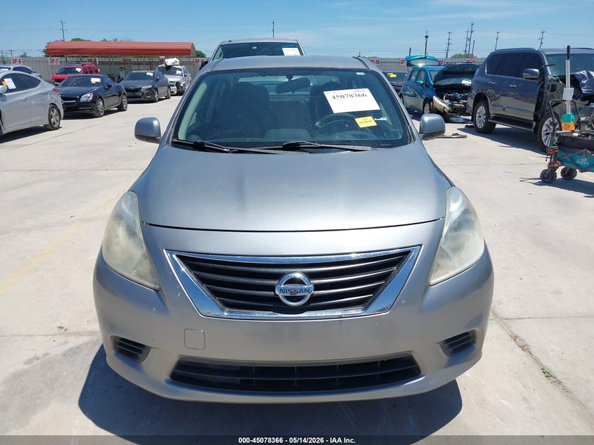 2013 NISSAN VERSA SEDAN 1.6L I-4 DOHC, VVT, 109HP