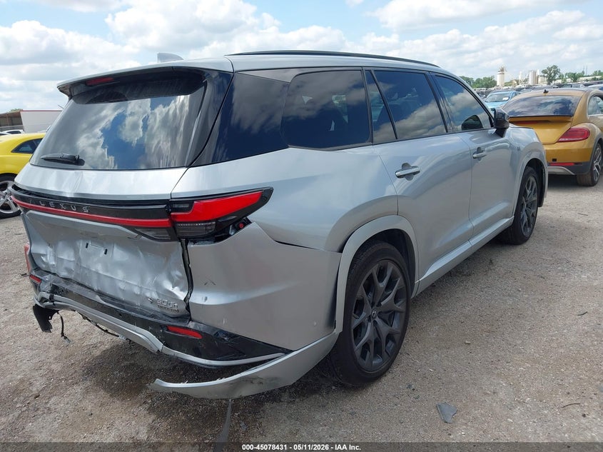 Vin: 5tdabab61ss010056, lot: 45575985, lexus tx 500h f sport premium 20254