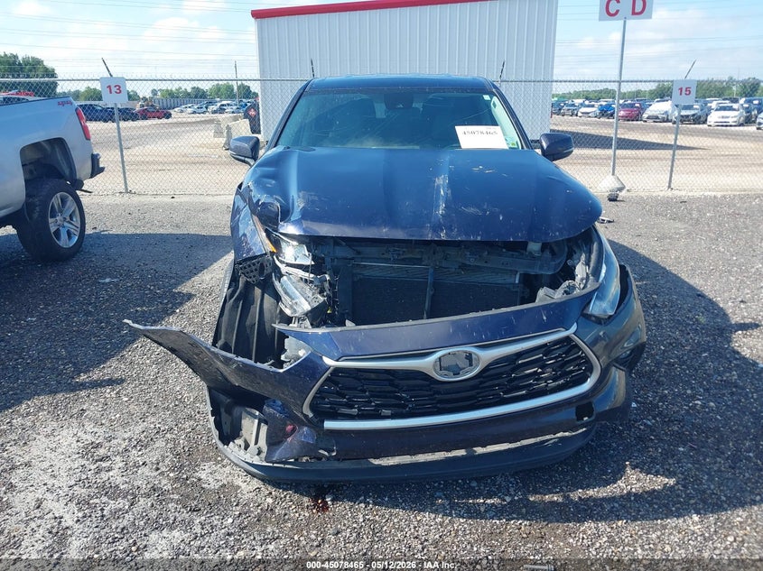 VIN 5TDZZRAH2LS024047 2020 TOYOTA HIGHLANDER LE
