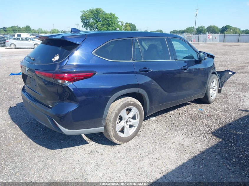 VIN 5TDZZRAH2LS024047 2020 TOYOTA HIGHLANDER LE