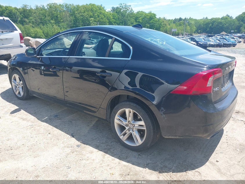 Vin: yv1612tc8f2307383, lot: 45576064, volvo s60 t5 premier plus 20153