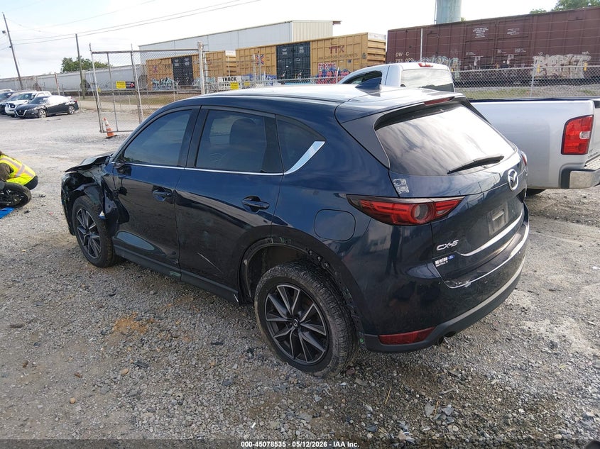 Vin: jm3kfadl2h0132861, lot: 45576089, mazda cx-5 grand touring 20173