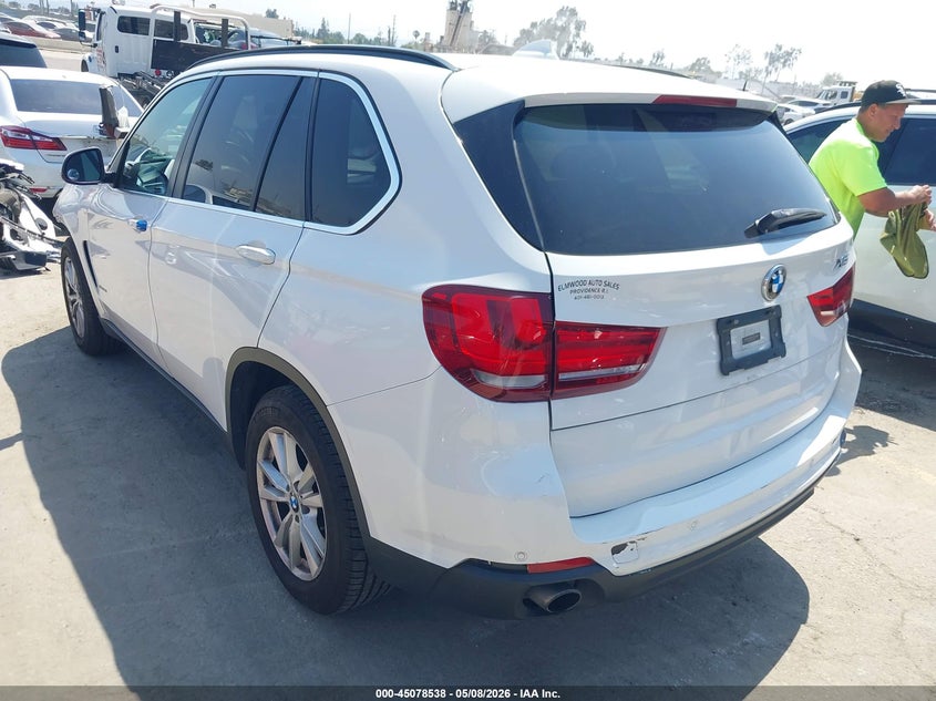 2015 BMW X5 SPORT UTILITY VEHICLE 3.0L I-6 DI, DOHC, VVT, TURBO, 300HP