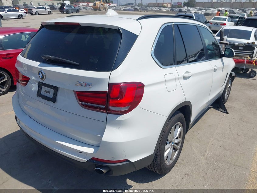 2015 BMW X5 SPORT UTILITY VEHICLE 3.0L I-6 DI, DOHC, VVT, TURBO, 300HP
