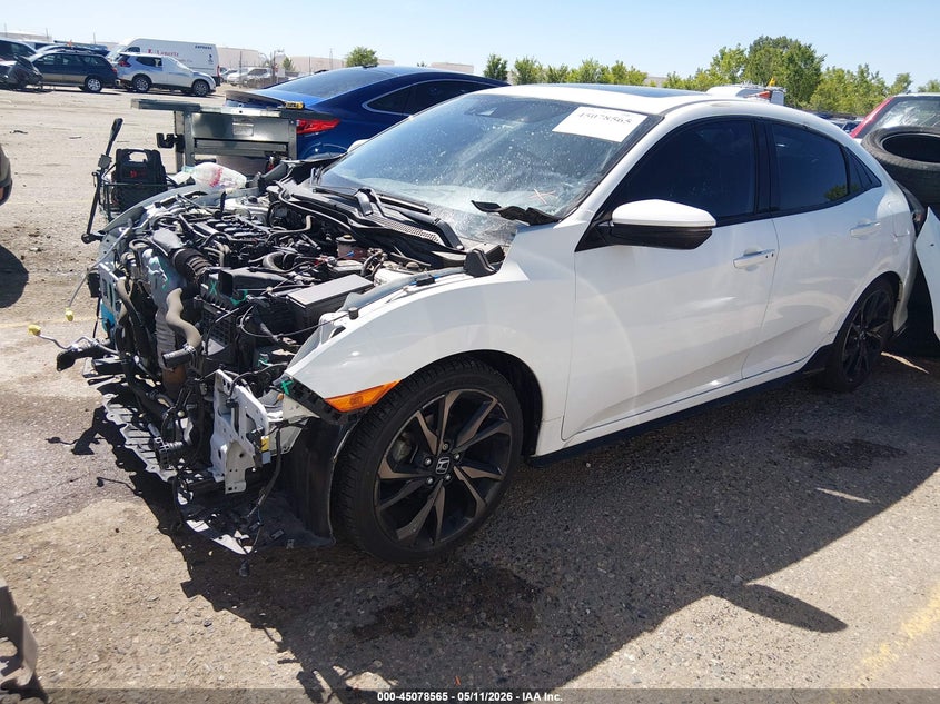 2019 Honda Civic Sport Touring SHHFK7H90KU216238 photo 1