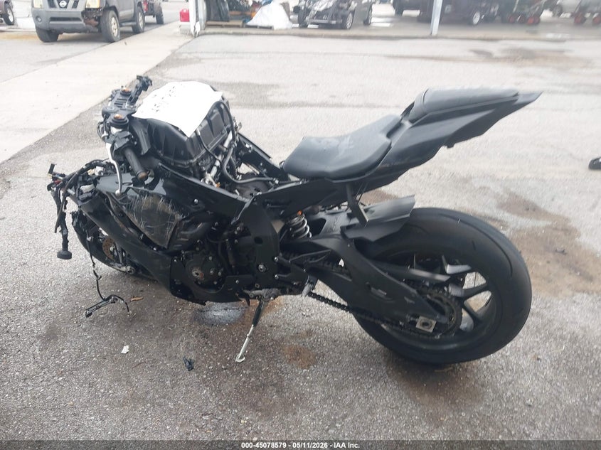 2021 Yamaha Yzfr1 VIN: JYARN66E6MA001468 Lot: 45078579