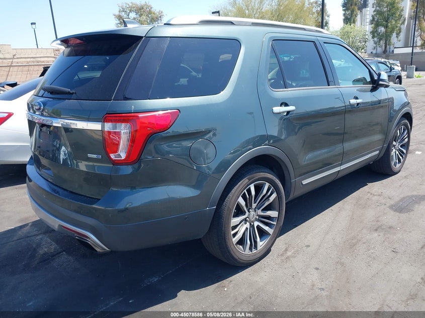 Vin: 1fm5k8ht7ggd28848, lot: 45576140, ford explorer platinum 20164